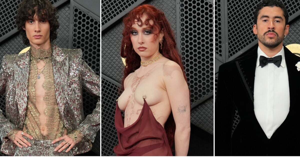 15 nejlepších modelů z Grammy: Chappell Roan jako antická socha nebo Sombr v krajce