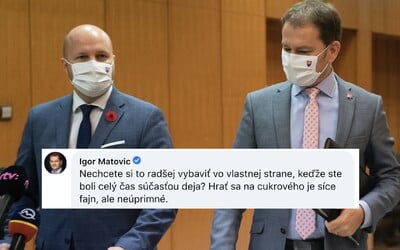 Naď a Matovič sa pustili do starostu Hlohovca v komentároch na Facebooku: Vybavte si to v Za ľudí, nakladali mu.