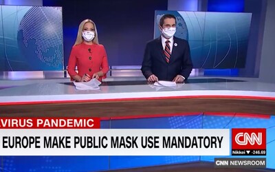 Americká CNN chváli Slovákov. V nosení rúšok sme pre nich vzorom.