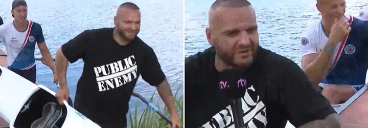 VIDEO: Rytmus si vyskúšal tréning so slovenskými kanoistami. „Nemal som z toho žiadnu schízu, ako keby som to robil celý život”