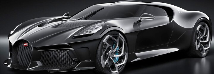 Nejdražší auto na světě vypadá jako Batmobil. Bugatti „La Voiture Noire“ stojí skoro 400 milionů korun