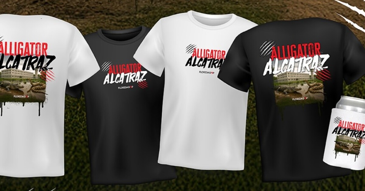 Arbeit macht merch. Republikáni prodávají trička s motivem tábora pro zadržené migranty