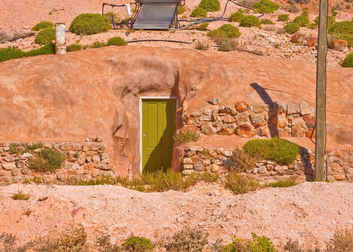 Město Coober Pedy.