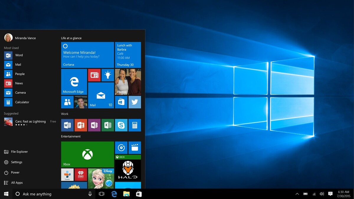 Microsoft, Windows 10