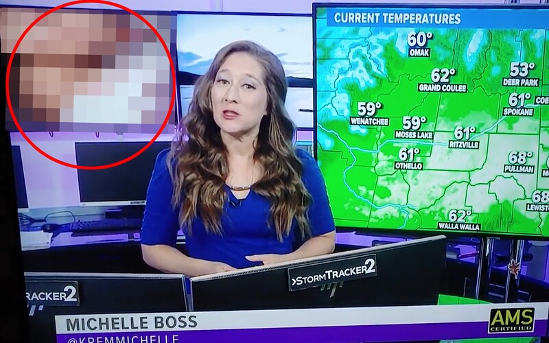 Porno počas večerných správ: televíznej stanici hrozí pokuta, nechtiac počas predpovede počasia vysielali zábery pre dospelých.