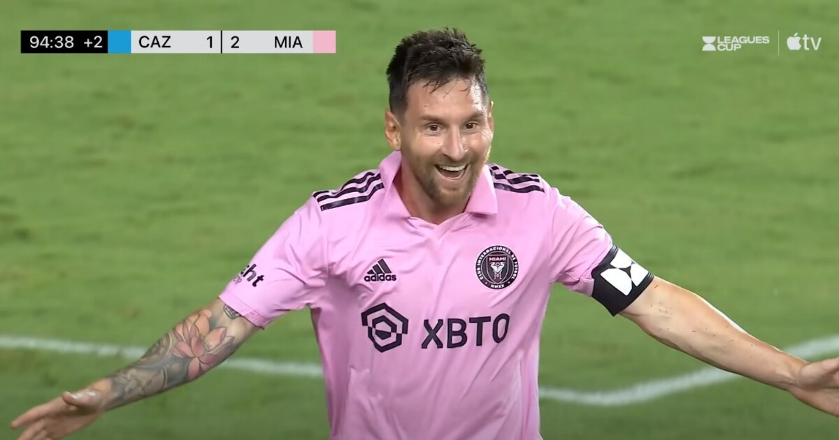 VIDEO: Messi se na stadionu postaral o hotové šílenství. V debutovém zápase za Inter Miami vstřelil vítězný gól