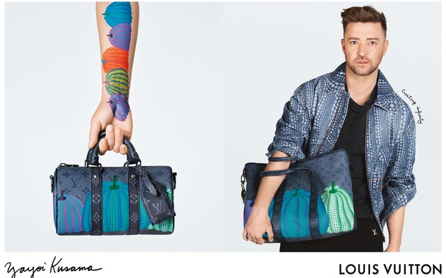 Justin Timberlake si v najnovšej kampani Louisa Vuittona a Yayoi Kusama zapózoval s bláznivou kabelkou. Mať ju môžeš aj ty