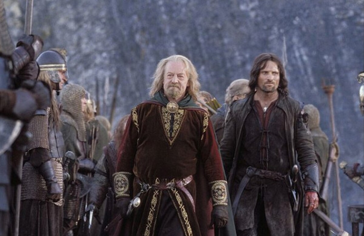 Bernard Hill Viggo Mortensen theoden aragorn