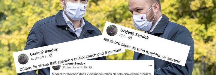 Naď aj Matovič zdieľajú anonyma, ktorý obraňuje členov OĽaNO a kritizuje opozíciu, SaS aj médiá