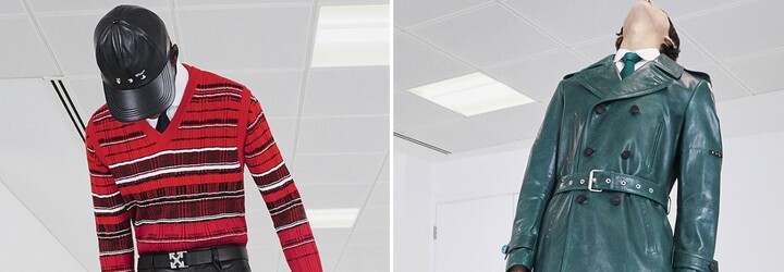 Motorkářské bundy a kožené kalhoty, ale také elegantní kabáty. Nová kolekce od Off-White™ je souhrou ulice a smetánky