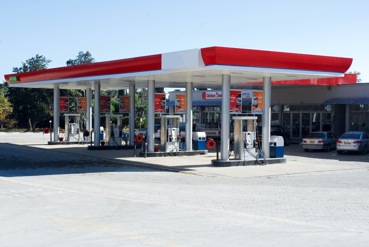 gas station, benzin, pumpa