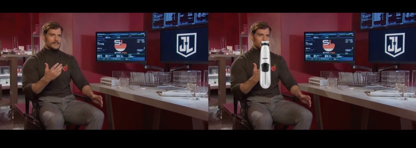 Fanúšik zvládol digitálne odstrániť fúzy Henryho Cavilla kvalitnejšie ako tím vizuálnych efektov pre Justice League