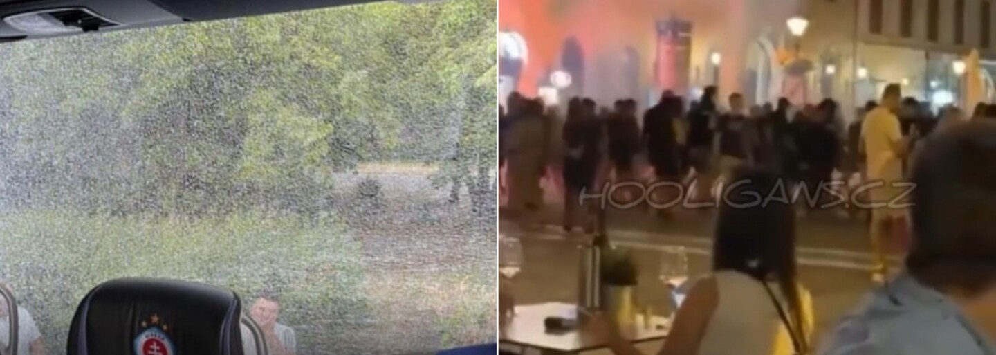 Fanúšikovia Ferencvárosu napadli autobus s hráčmi Slovana Bratislava. V Budapešti bude na poriadok dohliadať aj slovenská polícia