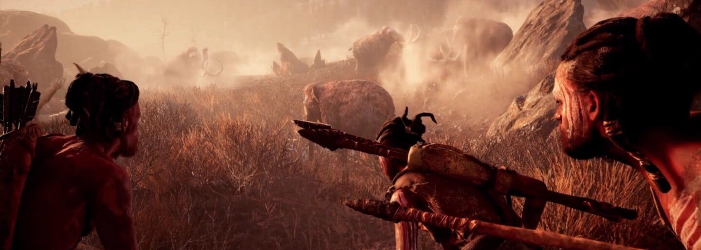Far Cry Primal ukazuje, ako skrotiť mamuta alebo ako bojovať proti šabľozubému tigrovi