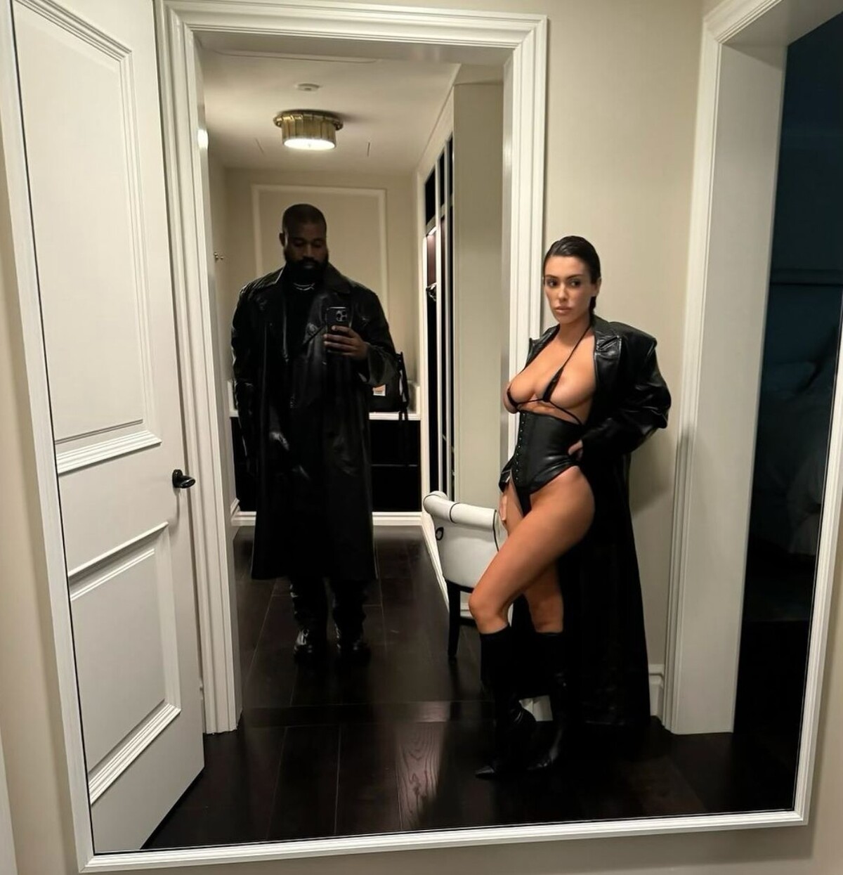 Kanye West a Bianca Censori