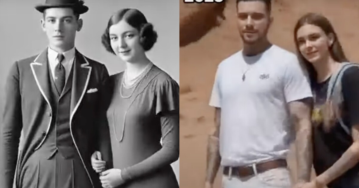 Jak se změnila móda partnerů za 120 let? Umělá inteligence to zachycuje v unikátním videu