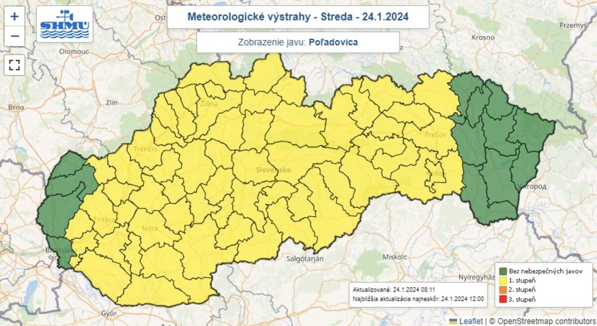 Počasie