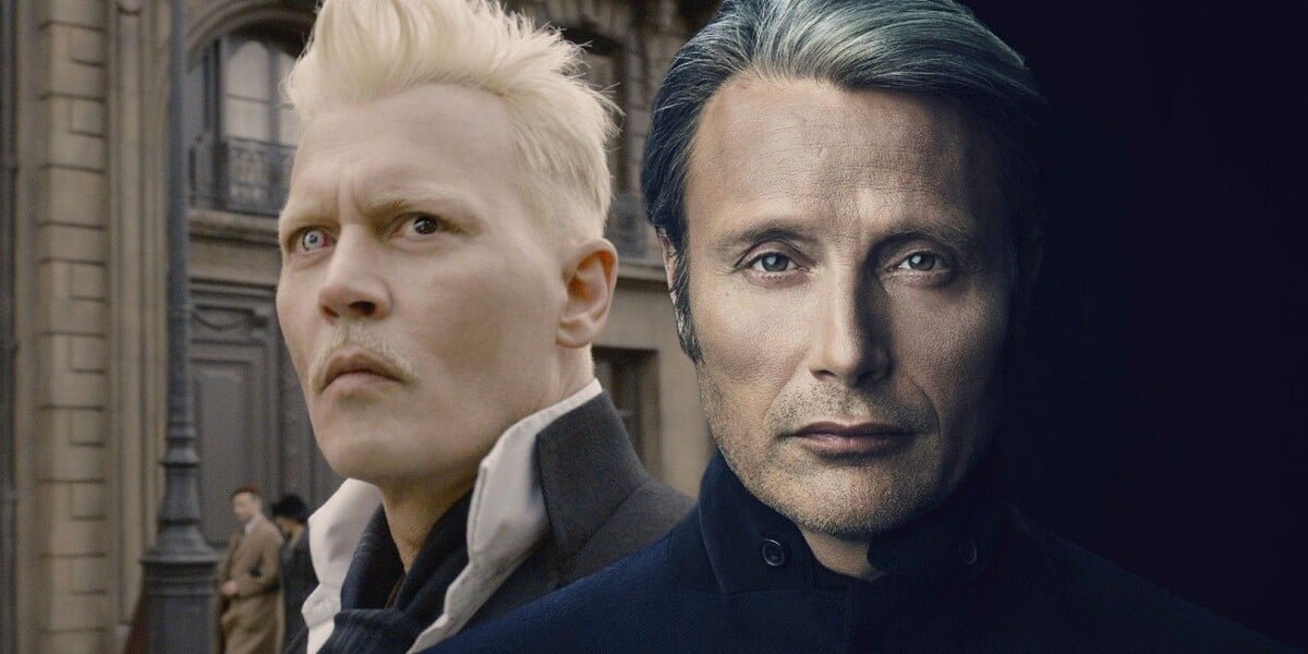 Fantastické zvery 3 Johnny Depp Mads MIkkelsen Grindelwald