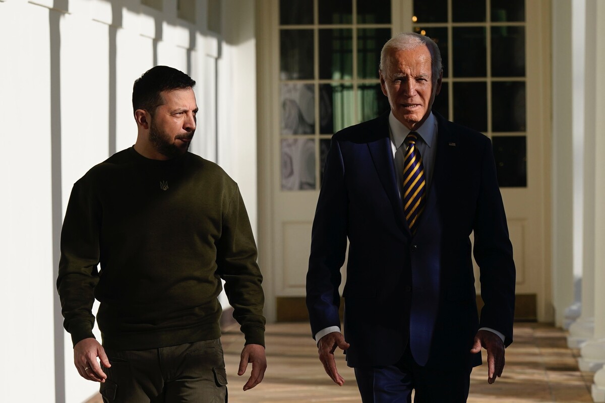 Zelenskyj, Biden