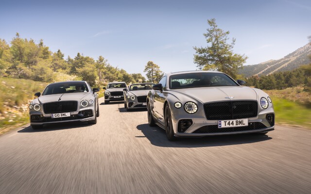 Rodina sportovně laděných modelů Bentley se rozrůstá o 550koňové GT S, GTC a Flying Spur S
