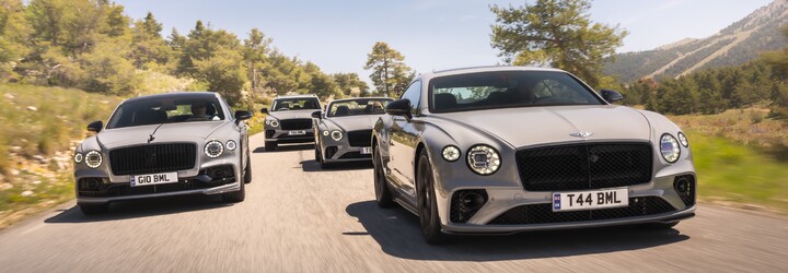 Rodina sportovně laděných modelů Bentley se rozrůstá o 550koňové GT S, GTC a Flying Spur S