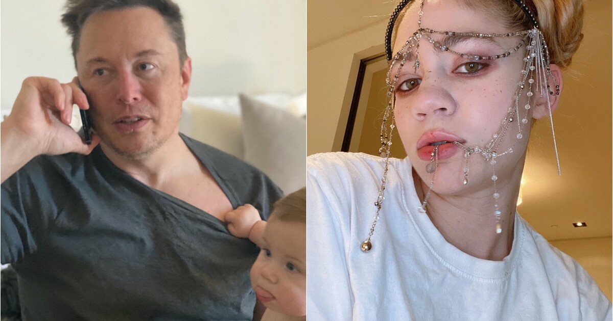 Elon Musk a Grimes chtěli svou dceru pojmenovat „?“