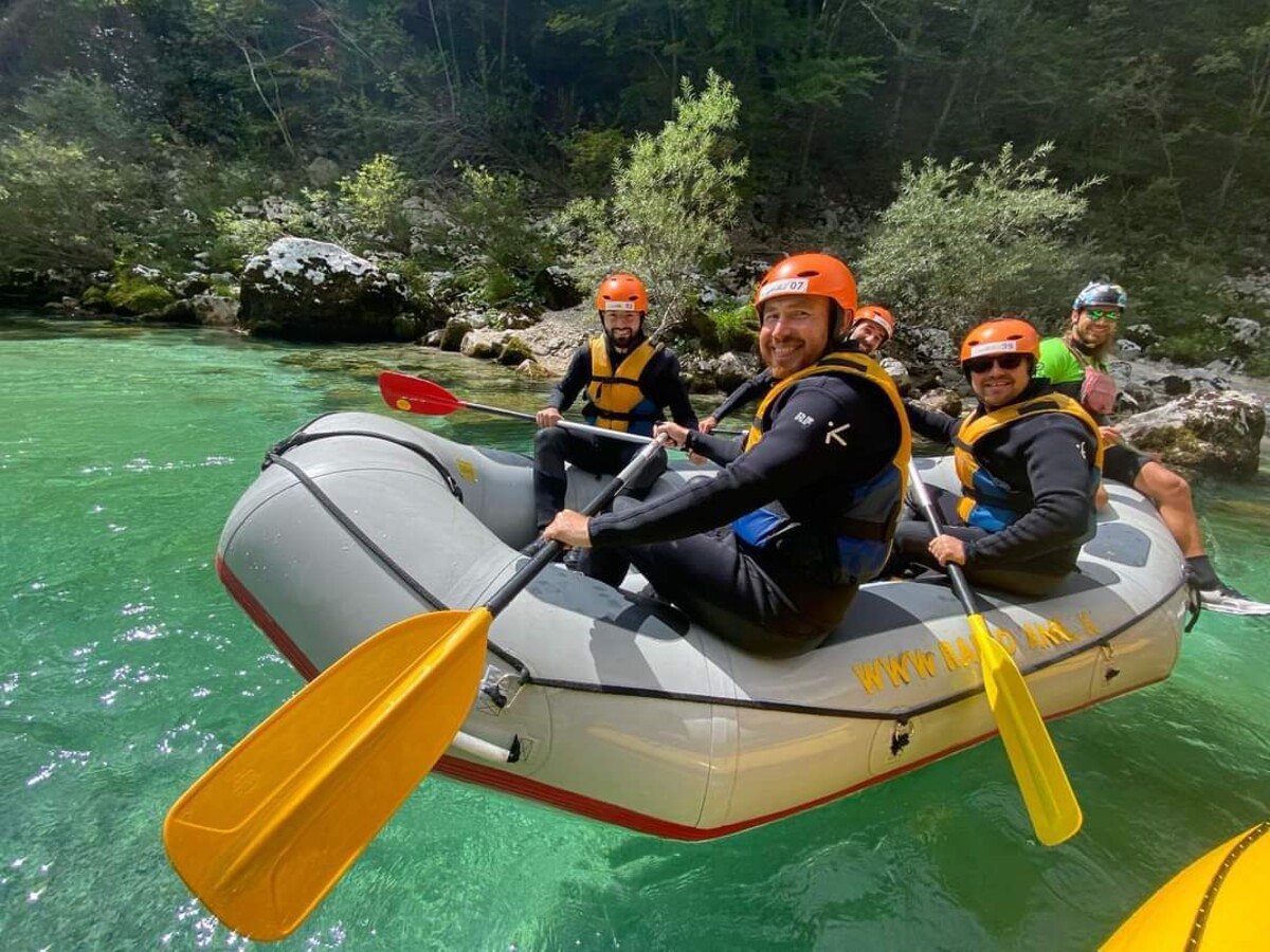 Z teambuildingu.