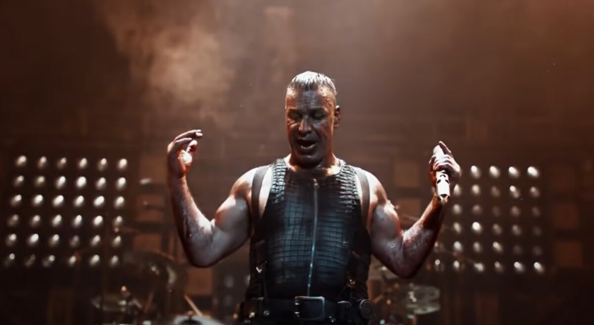 Frontman kapely Rammstein Till Lindemann.