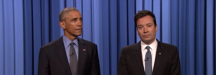 Barack Obama opäť pustil mikrofón na zem. Tentokrát u Jimmyho Fallona, kde potvrdil, že má štýl