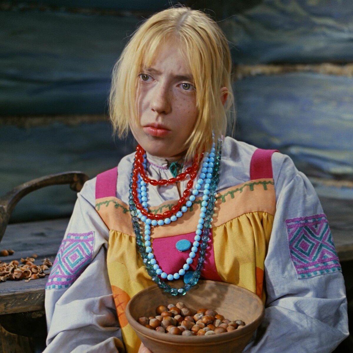 Inna Čurikovová, ktorá si zahrala Marfušu v kultovej ruskej vianočnej rozprávke Mrázik.