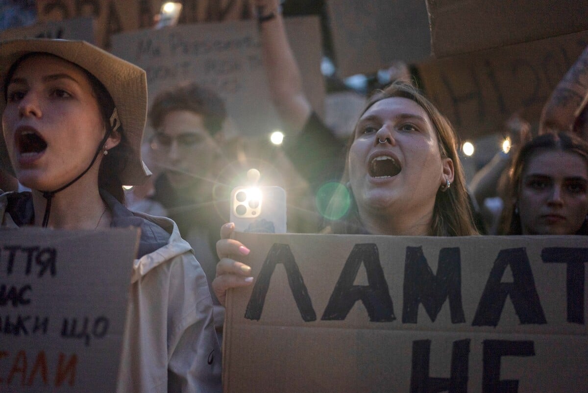Protesty na Ukrajině