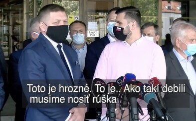 Fico zabudol, že sú zapnuté mikrofóny: Musíme nosiť rúška ako takí debili, povedal. Matoviča označil za premiéra cigánov Fico zabudol, že sú zapnuté mikrofóny: Musíme nosiť rúška ako takí debili, povedal. Matoviča označil za premiéra cigánov