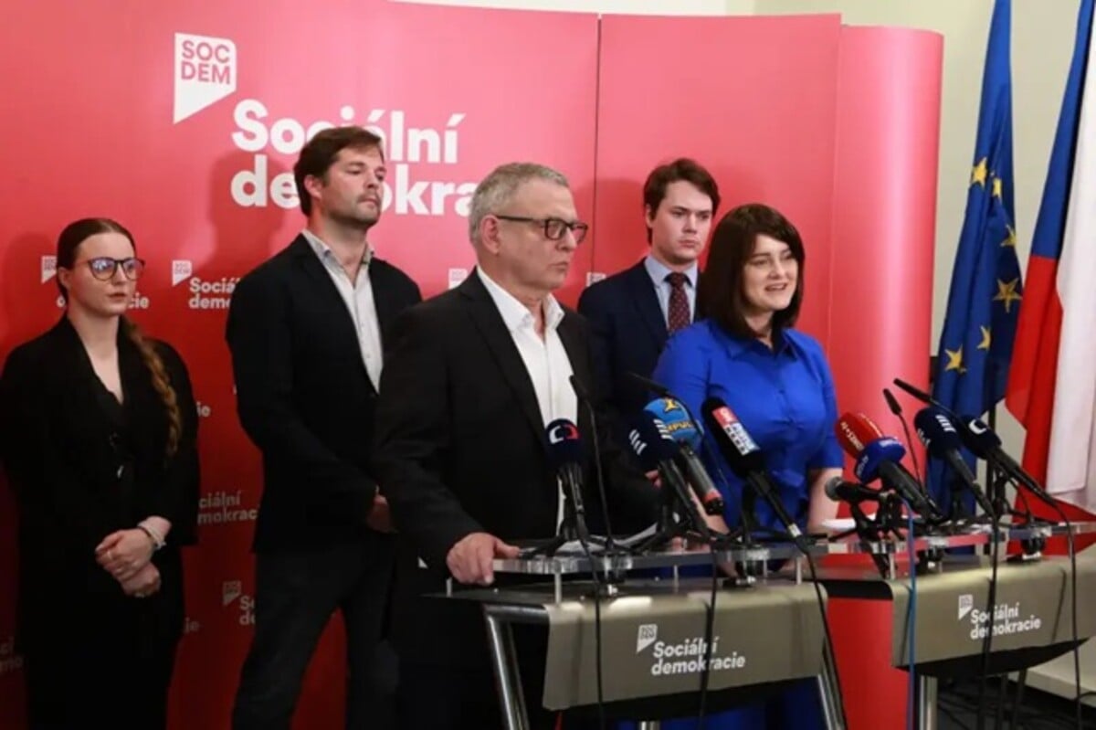 Z tiskové konference SOCDEM.