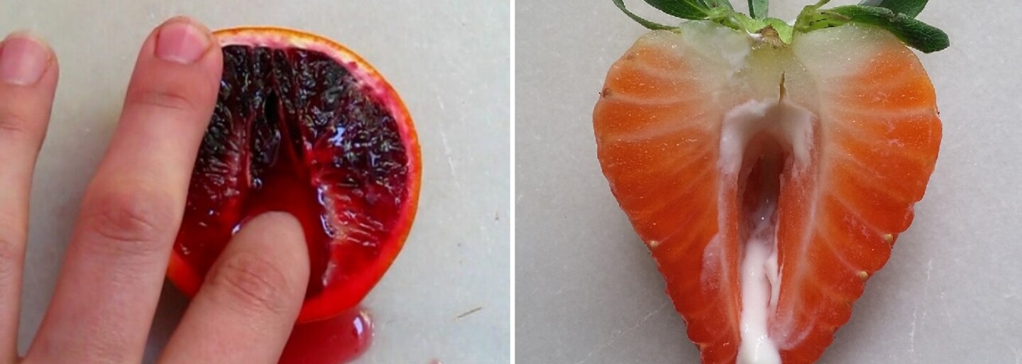 Food porn doslovne. Stephanie sa nebojí zverejňovať pozoruhodné videá, kde prstami uspokojuje ovocie