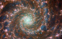 FOTO: Podívej se, jak vypadá galaxie M74 vzdálená 32 milionů světelných let od Země