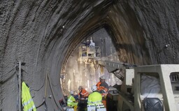 Fotogalerie: Takto se staví nová linka metra D