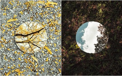 Fotograf zachycuje umění v přírodě pomocí odrazu v zrcadle Fotograf zachycuje umění v přírodě pomocí odrazu v zrcadle
