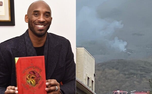 Fotografie z miesta nehody zaznamenávajú momenty po páde helikoptéry, v ktorej prišiel o život Kobe Bryant