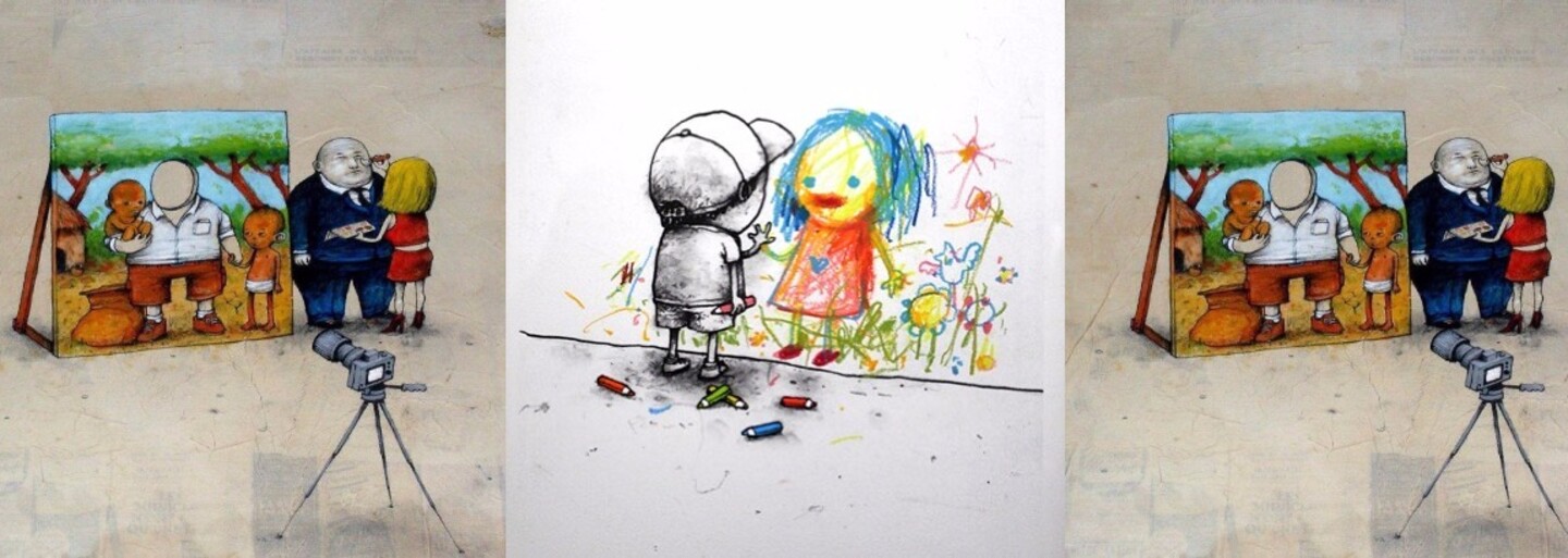 Francouzský Banksy už roky kontroverzně ilustruje dnešní společnost. Zamýšlením se nad jeho vzkazy můžeš strávit hodiny