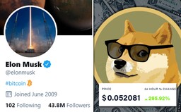 Frustrovaní investoři o 800 % zvedli cenu meme kryptoměny s logem roztomilého psa. Elon Musk zase povzbudil Bitcoin