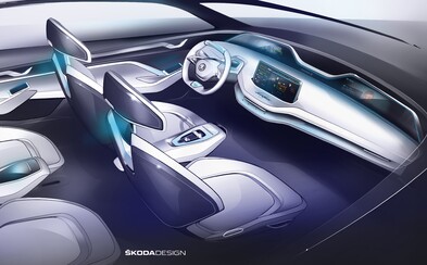 Futurističtější interiér škodovky jste ještě neviděli. Její první elektromobil přijde již za několik dní Futurističtější interiér škodovky jste ještě neviděli. Její první elektromobil přijde již za několik dní