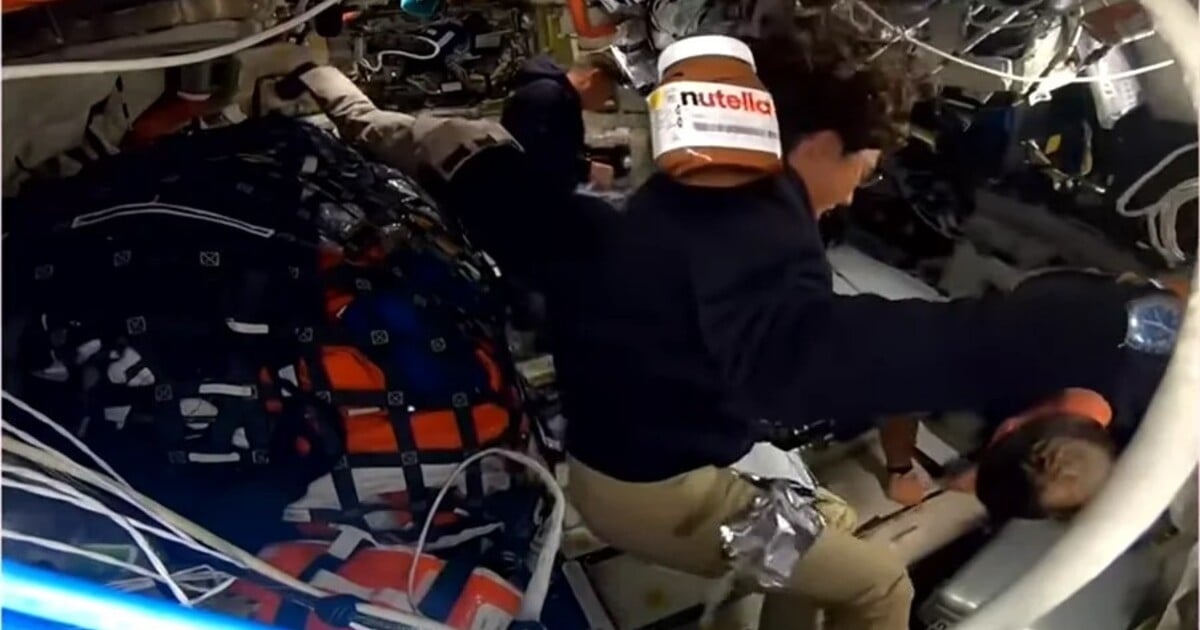 VIDEO: Nutella má historickou reklamu zdarma. Objevila se v živém vysílání posádky Artemis II