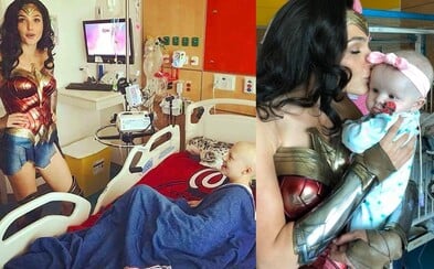 Gal Gadot rozdávala v kostýme Wonder Woman dobrú náladu medzi malými pacientmi v detskej nemocnici Gal Gadot rozdávala v kostýme Wonder Woman dobrú náladu medzi malými pacientmi v detskej nemocnici