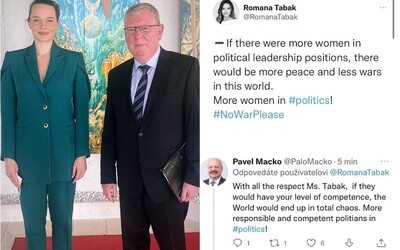 Generál Macko sa obul do Romany Tabák, ktorá chce viac žien v politike: Ak by boli kompetentné ako vy, vládol by tu chaos