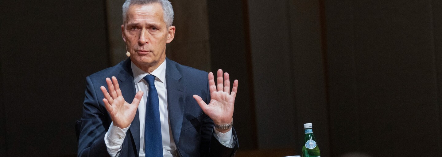 Generální tajemník NATO se obává války mezi Ruskem a Aliancí. Považuje za nutné podporovat Ukrajinu