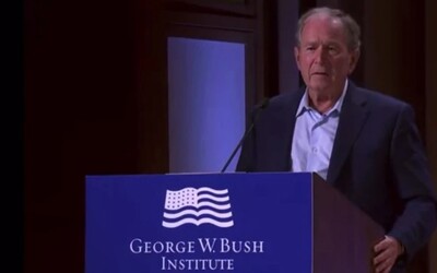 George W. Bush Made A "Tiny" Mistake In His Speech About War In Ukraine. He Labeled The Iraq Invasion As Brutal And Unjustified.