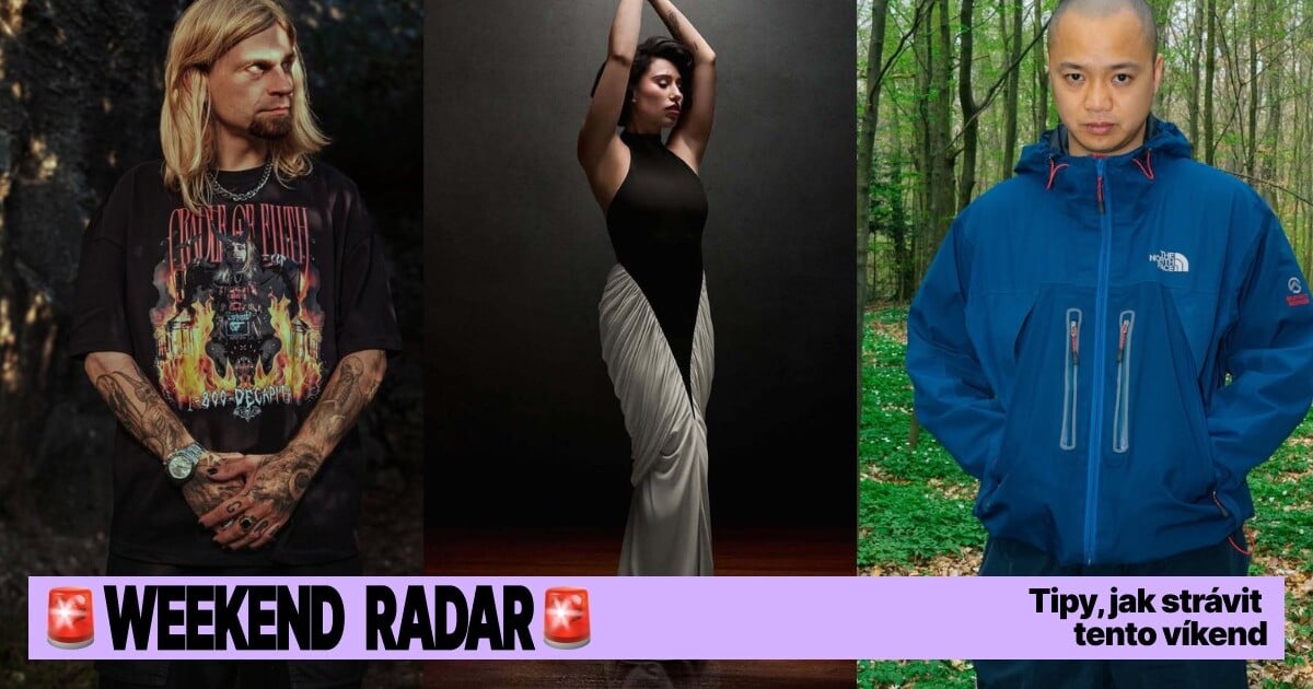 WEEKEND RADAR: Koncert nejposlouchanějšího Čecha v Roxy a „Where Is My Husband“ live. Kam jít o víkendu?