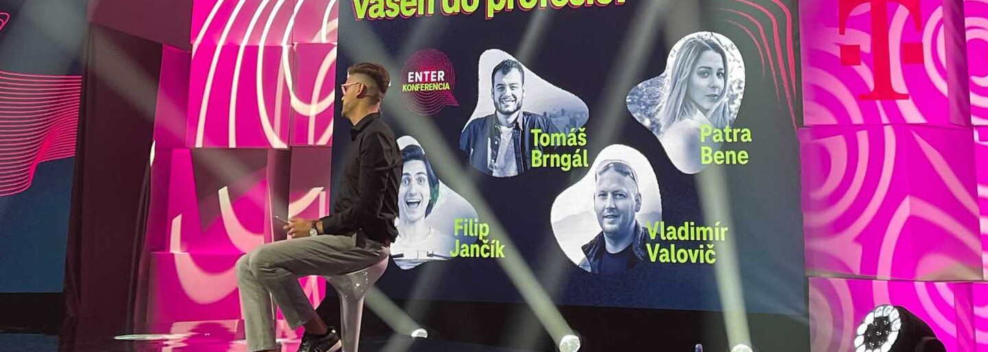 Gogo, Patra Bene a ďalší ti povedia, ako urobiť z hobby prácu. Sleduj Enter konferenciu online
