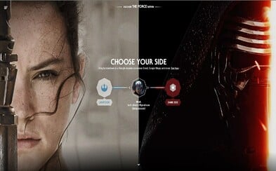 Google umožňuje naladiť sa na vlnu prichádzajúceho Star Wars zmenou grafiky v jeho aplikáciách. Ktorú stranu si zvolíš ty? Google umožňuje naladiť sa na vlnu prichádzajúceho Star Wars zmenou grafiky v jeho aplikáciách. Ktorú stranu si zvolíš ty?
