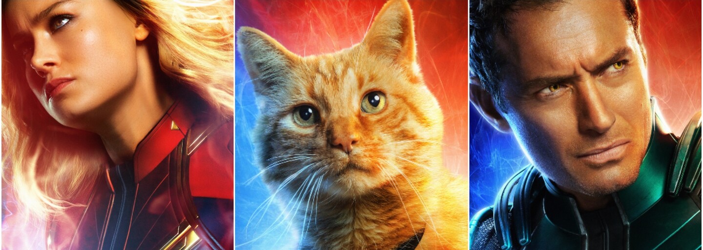 Goose z Captain Marvel byla v 80 % případů tvořená pomocí počítačových efektů